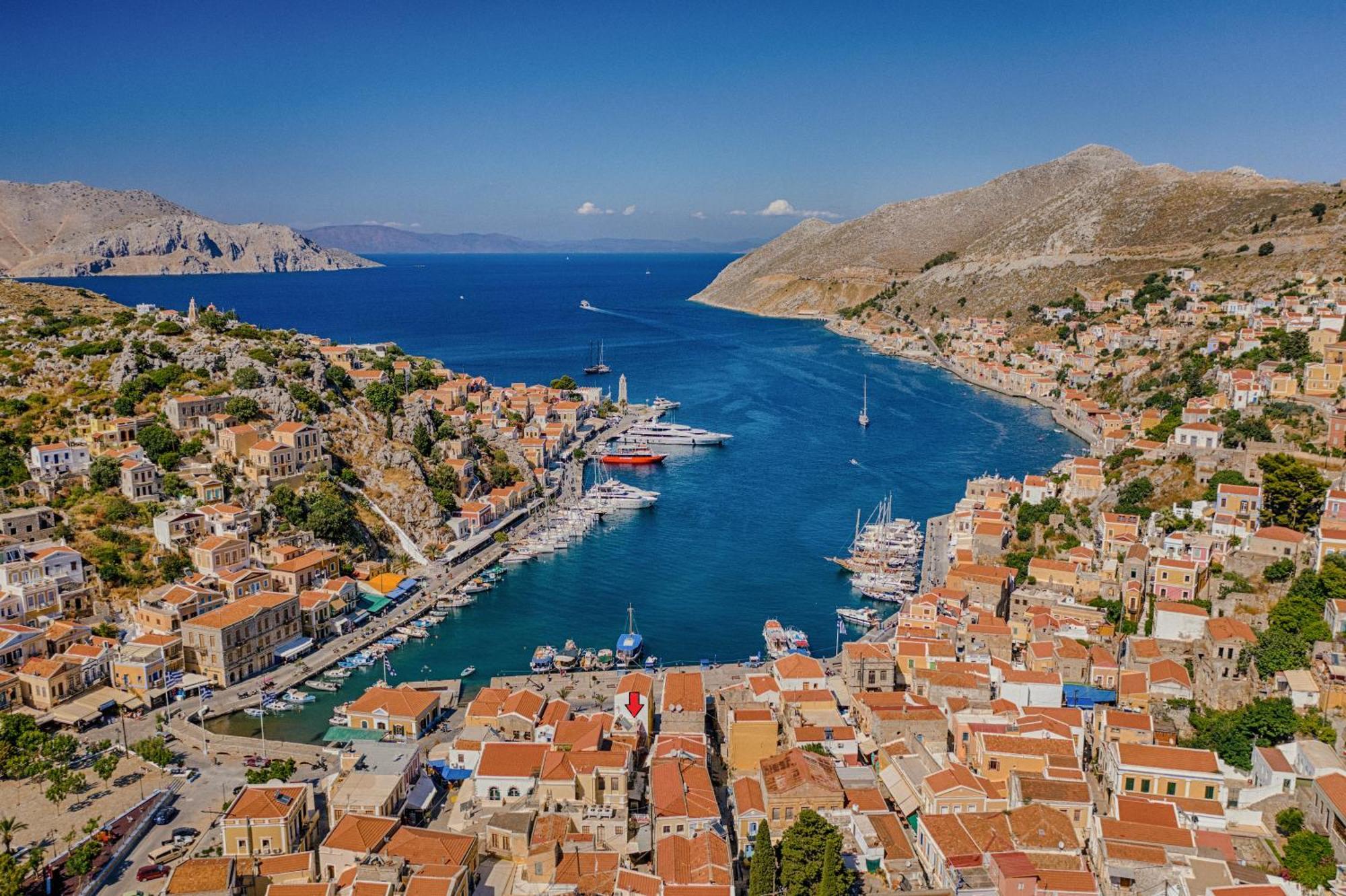 Apartmán Petalo House Symi Exteriér fotografie
